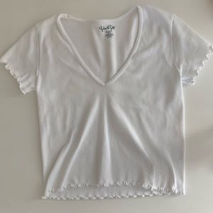 Brandy Melville Ruffle Top